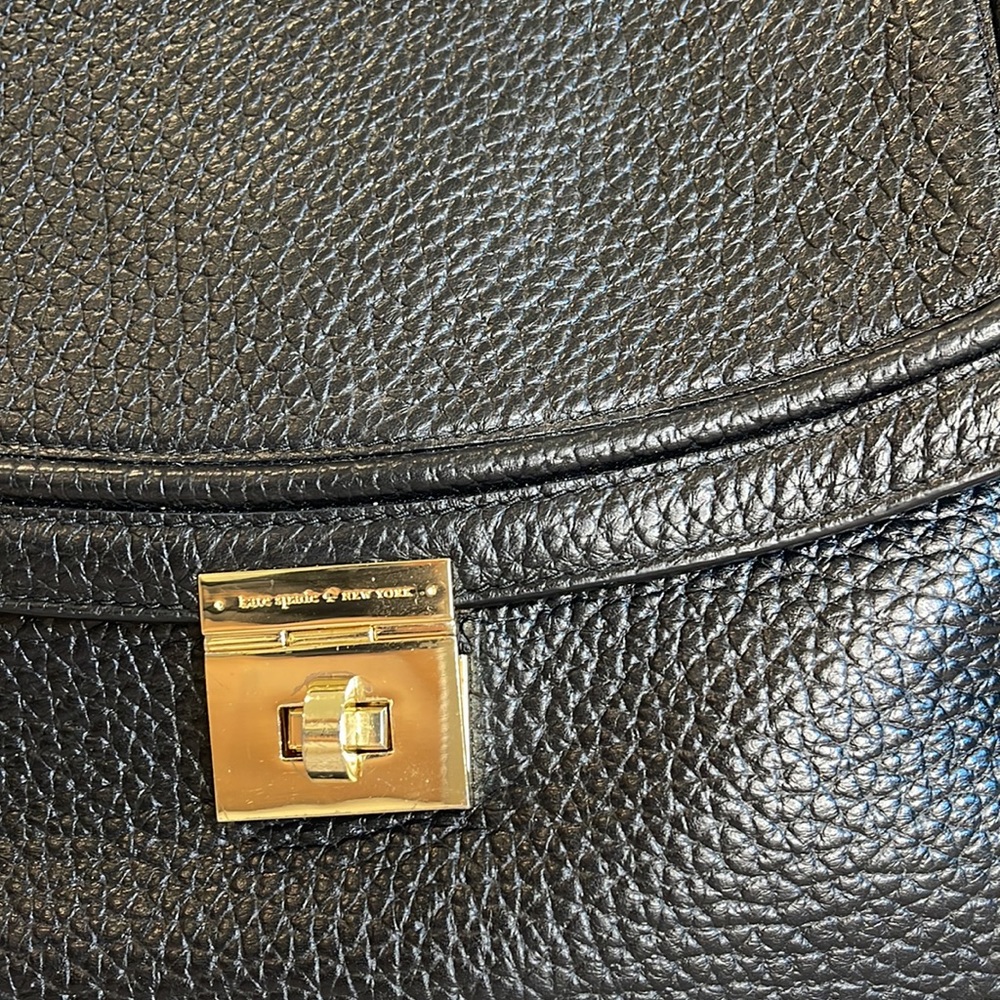 Kate Spade Everett Way Black Jamison pebbled leather - Picture 2 of 7